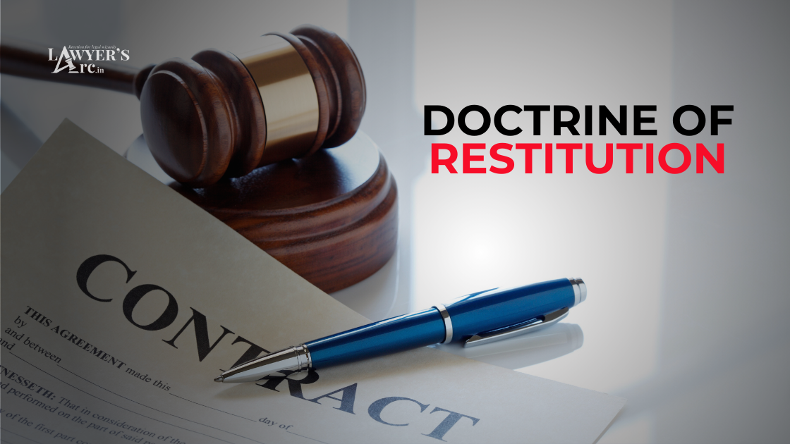 Doctrine of Restitution Under the Contracts Act